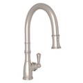 Rohl Single Hole Only Mount, 1 Hole Kitchen Faucet U.4744STN-2